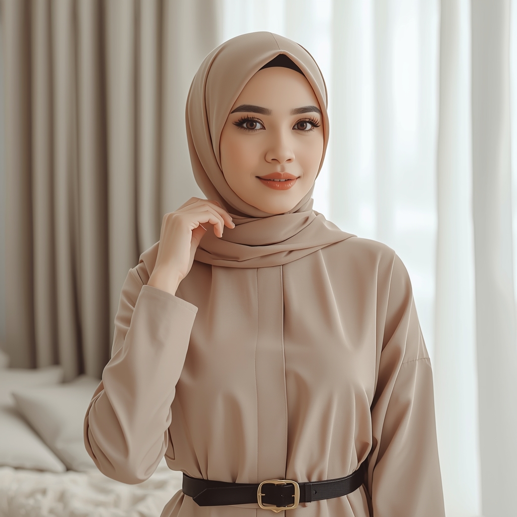 Hijab Belt: Cara Simpel Bikin Hijab Rapi dan Stylish