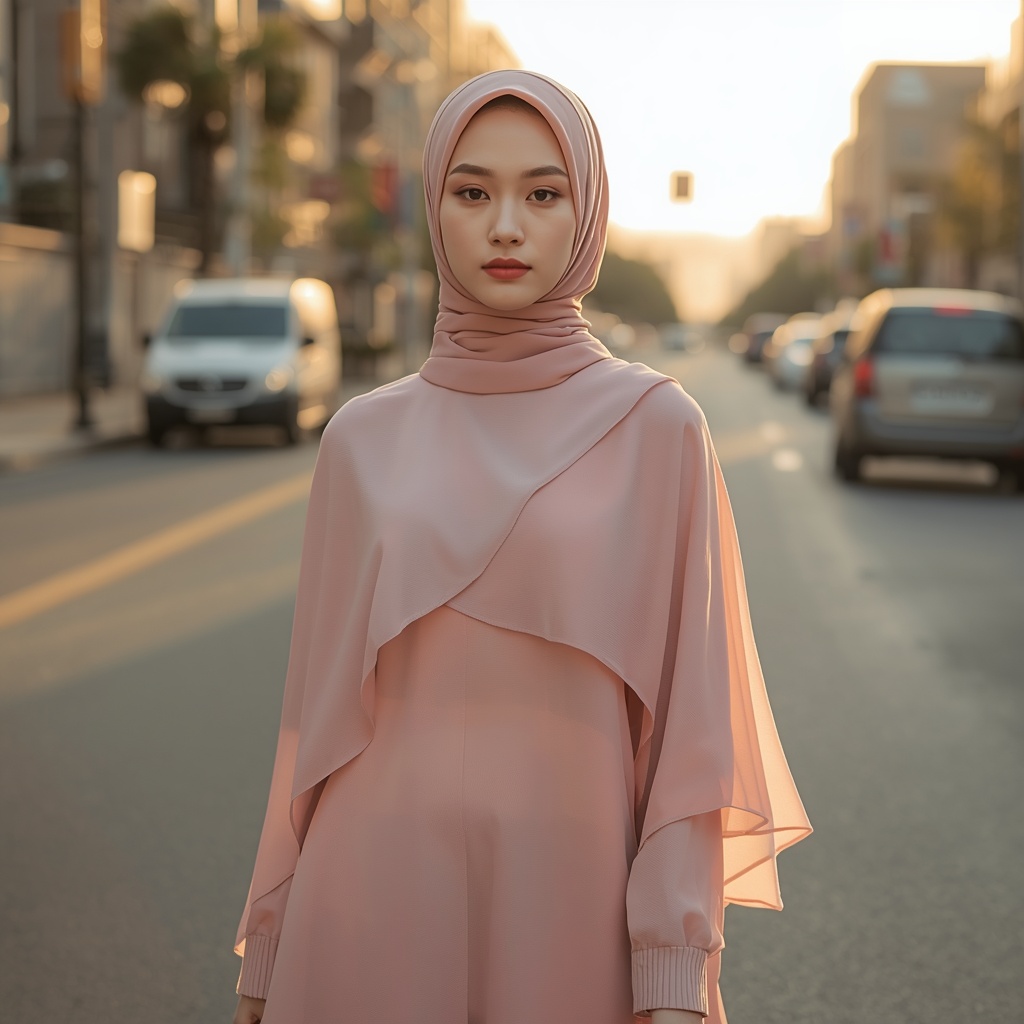 Abaya Modern Korea Style Mulai Kuasai Fashion Islami 2026