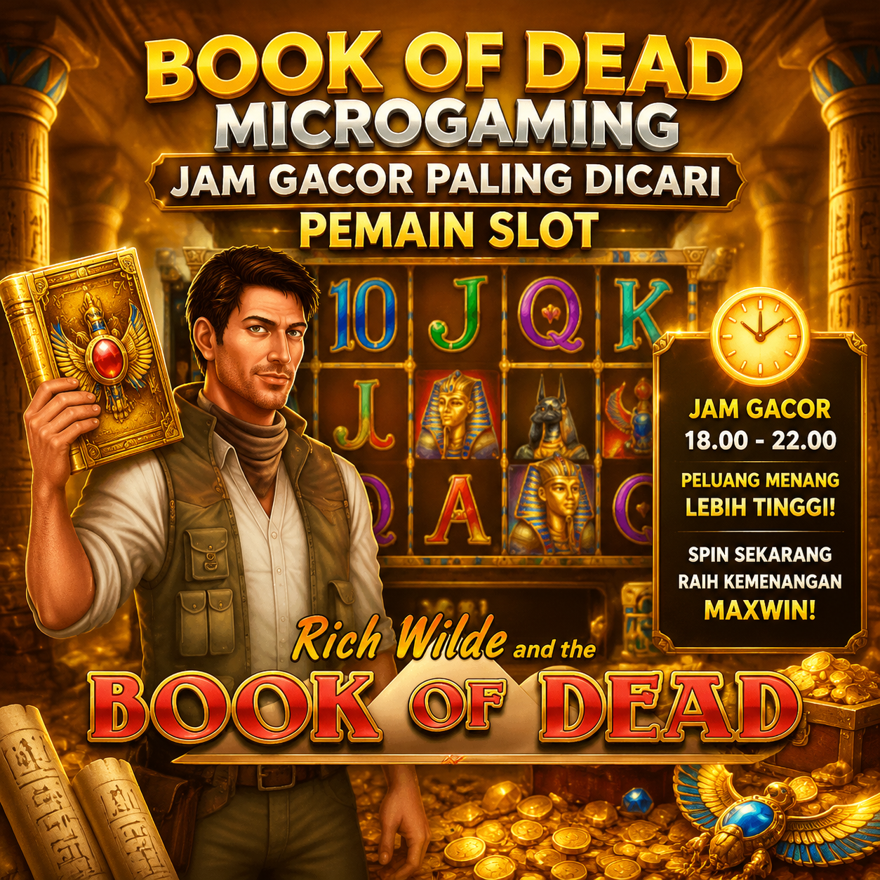 Book of Dead Microgaming Jam Gacor Paling Dicari Pemain Slot