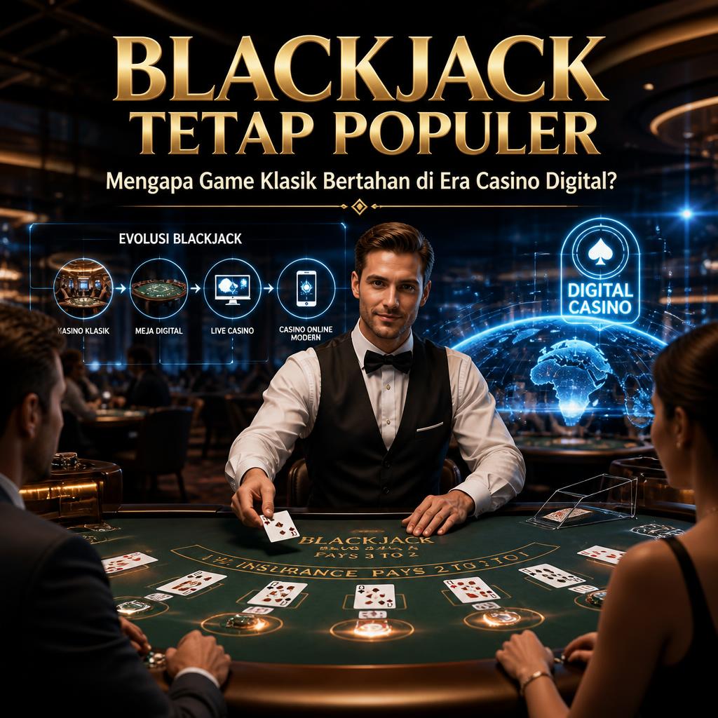 Alasan Blackjack Tetap Populer di Era Perkembangan Casino Digital