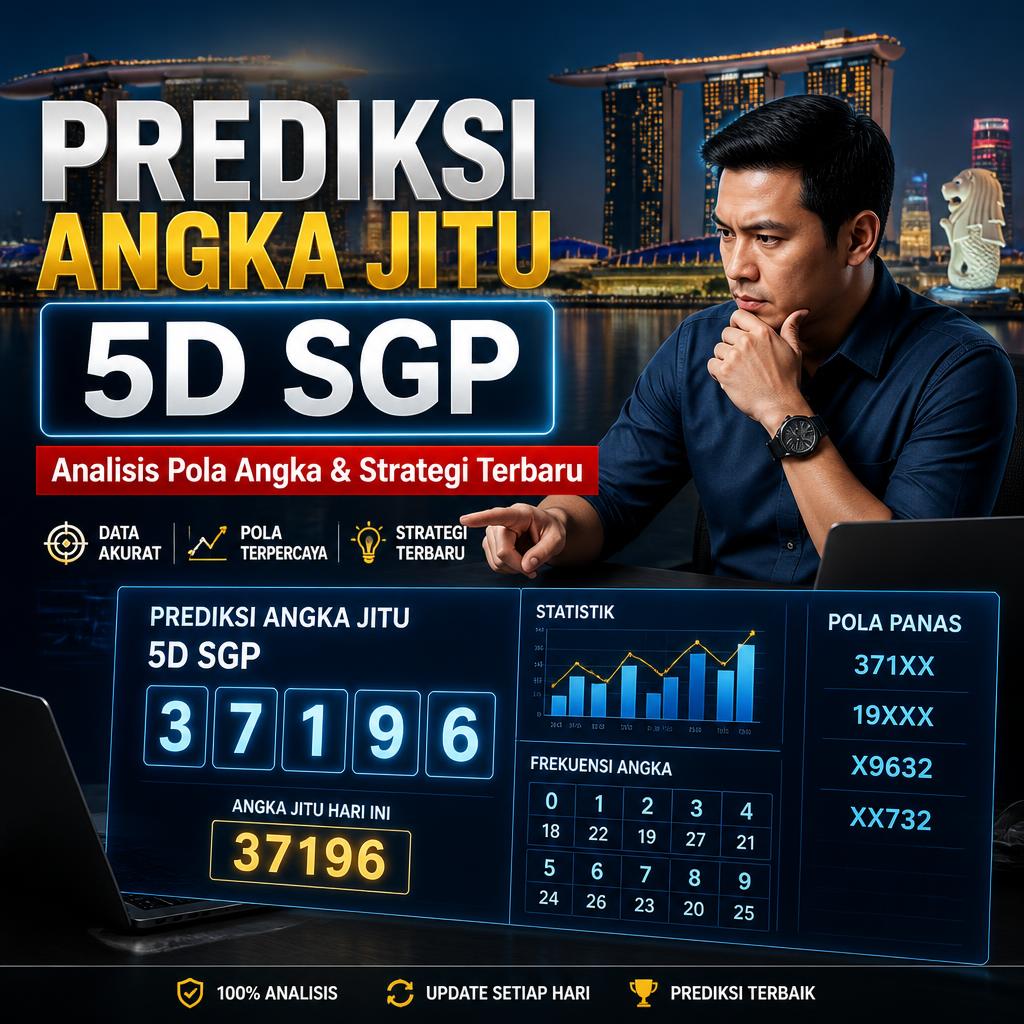 Prediksi Angka Jitu 5D SGP: Tebak Seru Biar Makin Cuan Yuk Bang