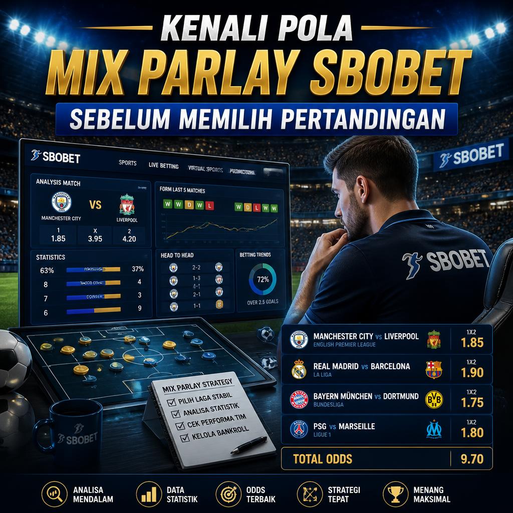 Kenali Pola Mix Parlay SBOBET Sebelum Memilih Pertandingan